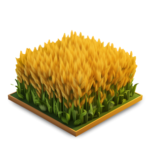 Wheatfield Isometric final A Isometric of a Wheat field
