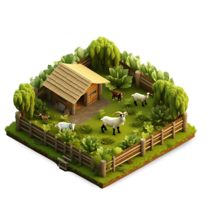 Goat farm Isometric final