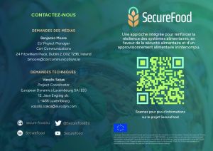SecureFood A5 Brochure French 2025