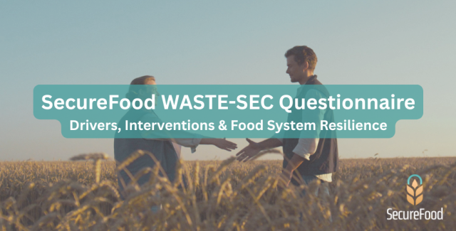 SecureFood Waste-Sec questionnaire
