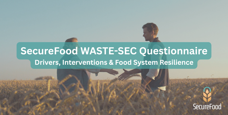 SecureFood Waste-Sec questionnaire
