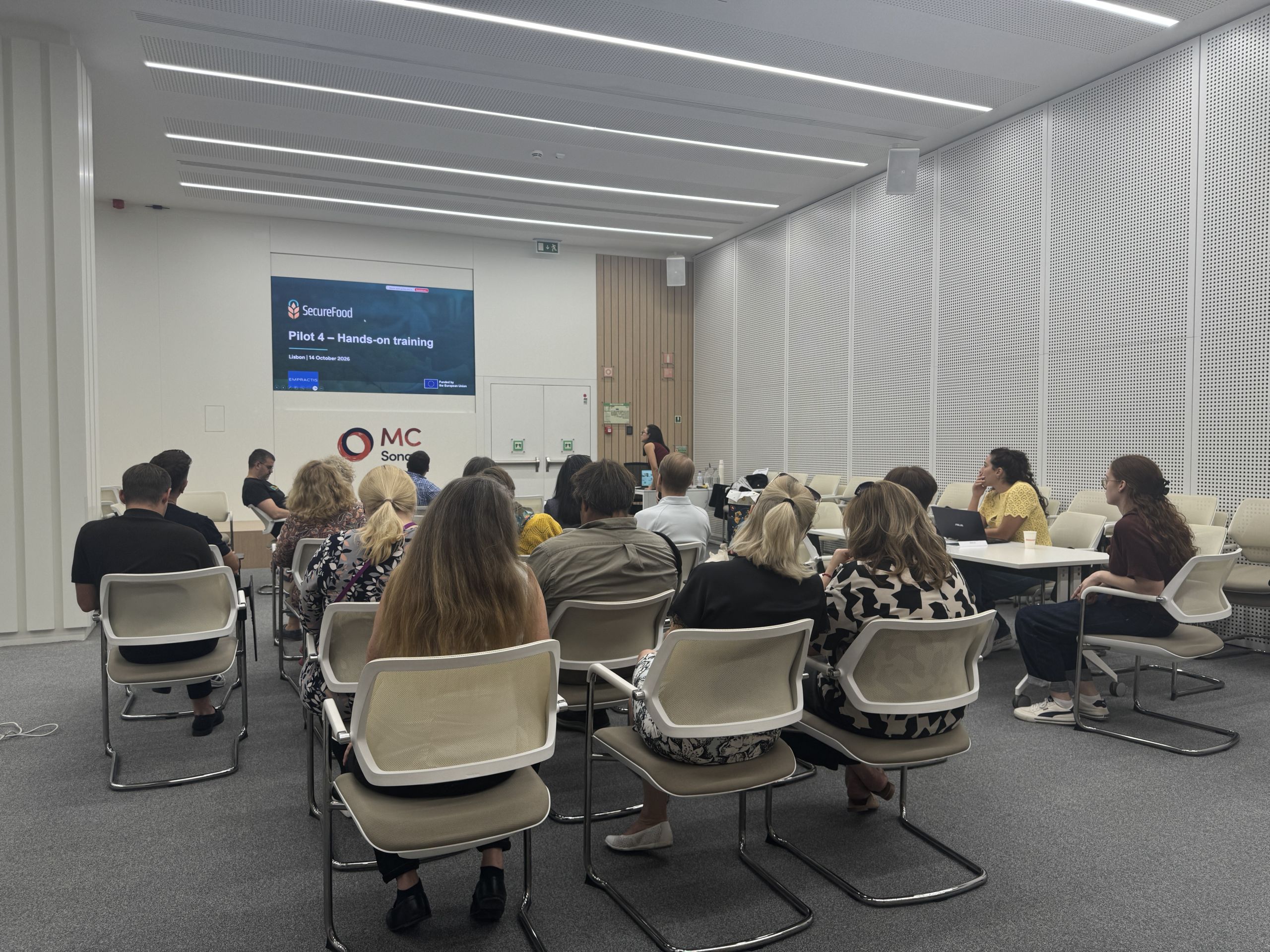 SecureFood end-users in Lisbon, October 2026